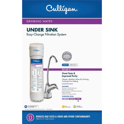 Culligan Easy-Change Under Sink Drinking Water System Level 4 Filter