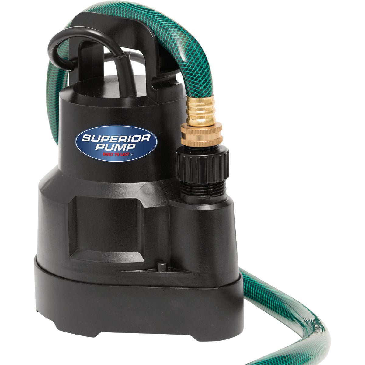 Superior Pump 1/6 HP 1920 GPH Oil-Free Submersible Utility Pump