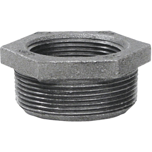 Anvil 1 In. x 3/4 In. Hexagon Black Iron Bushing