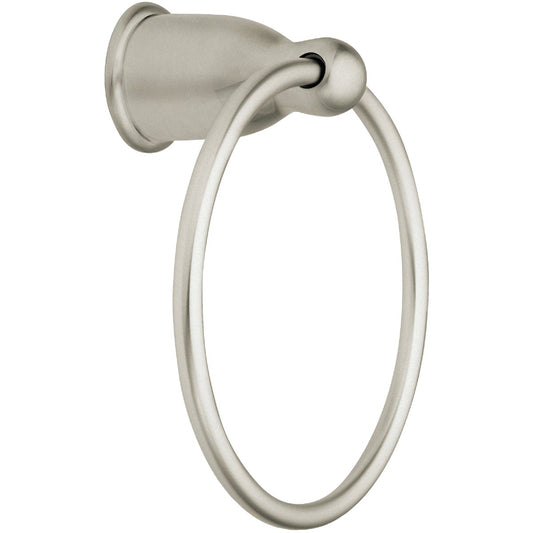 Moen Satin Nickel 6.3 In. Towel Ring