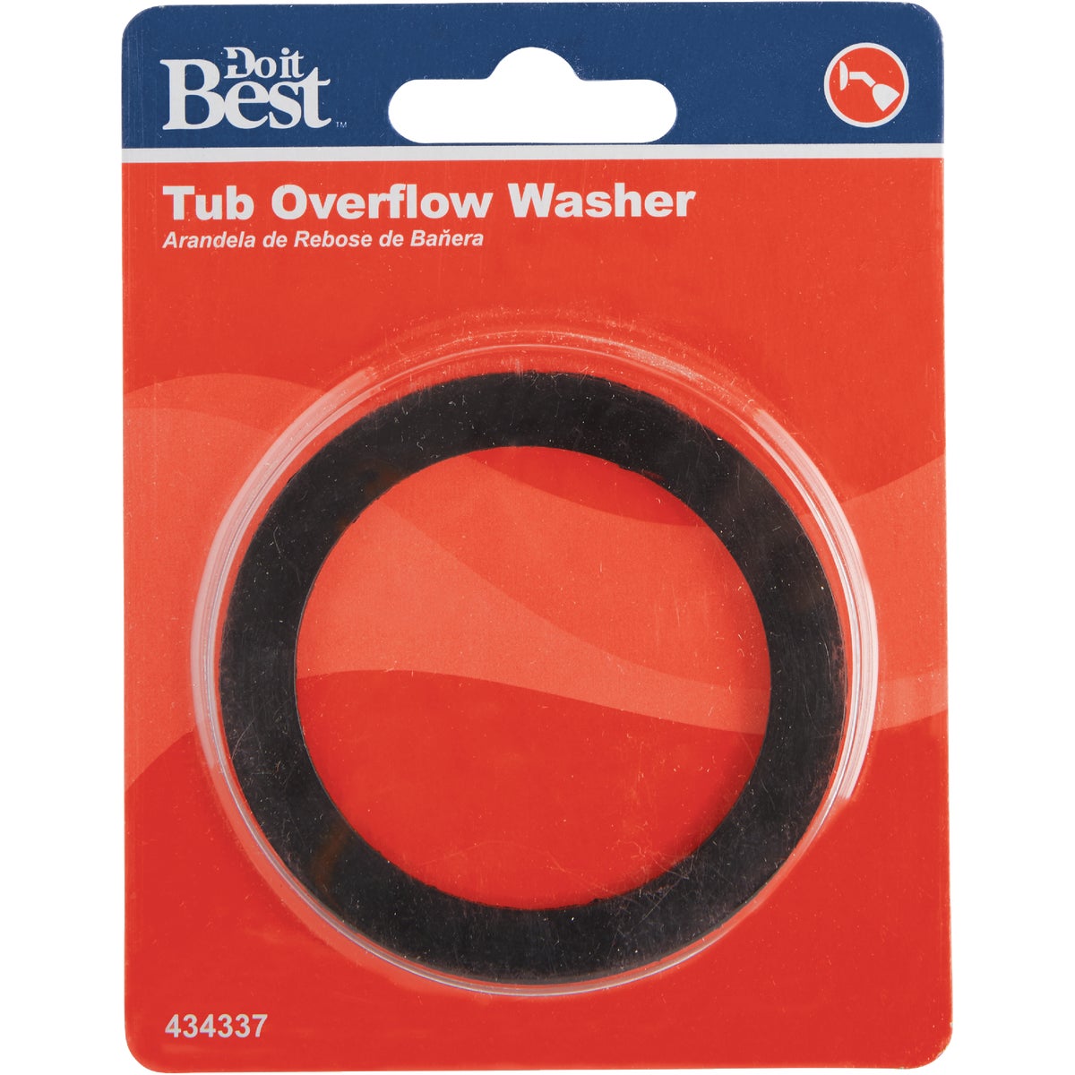 Do it Flat 2-1/8 In. Bath Overflow Washer