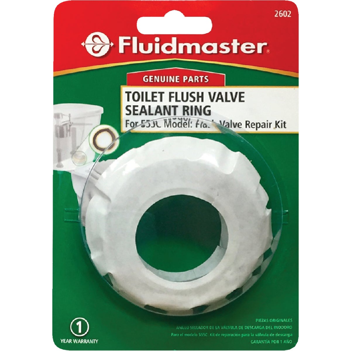 Fluidmaster Flush Valve Repair Ballcock Kit & Parts