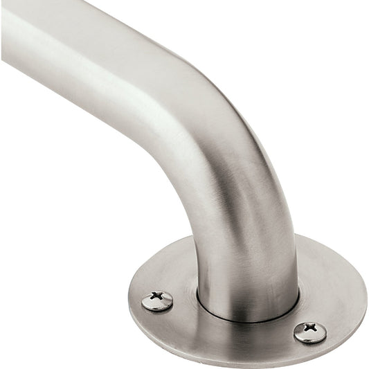 Moen Home Care 18 In. x 1-1/2 In. Exposed Screw Grab Bar, Stainless Steel