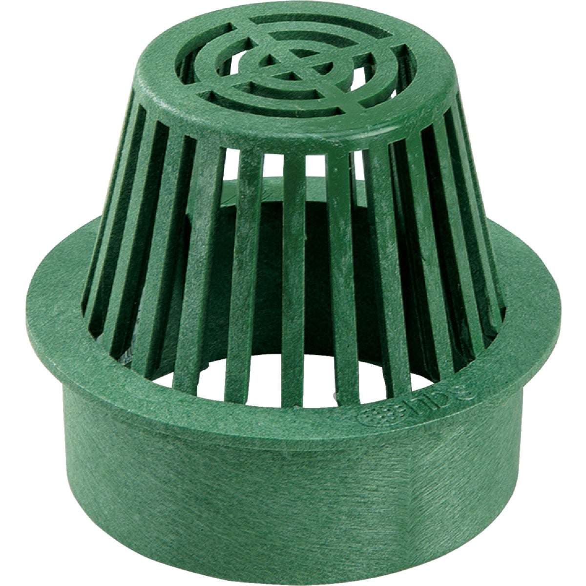 NDS 6 In. Green Structural Foam Polyethylene Atrium Drain Grate