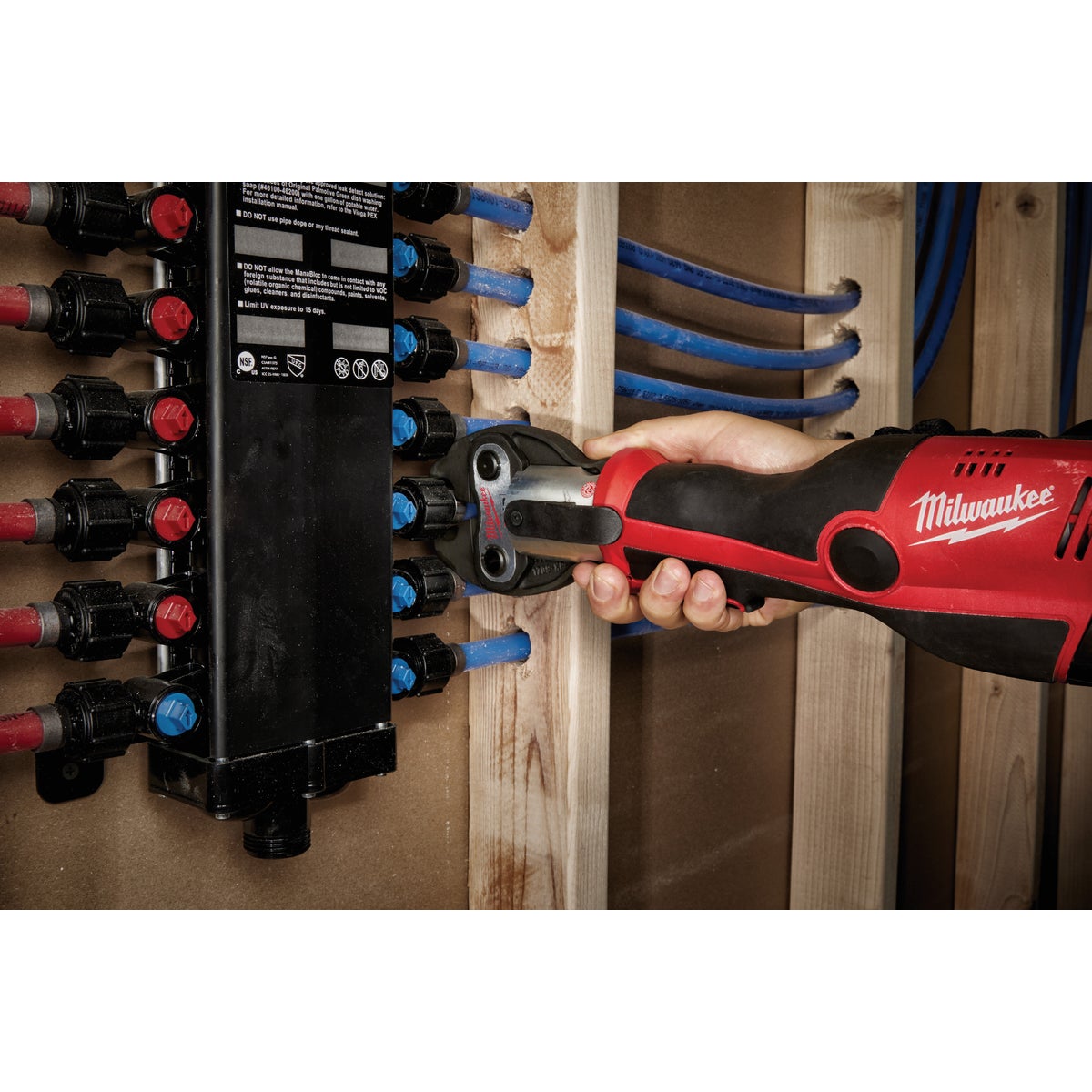 Milwaukee M12 Force Logic 1/2 In. PEX Cordless Press Tool Crimp Jaws