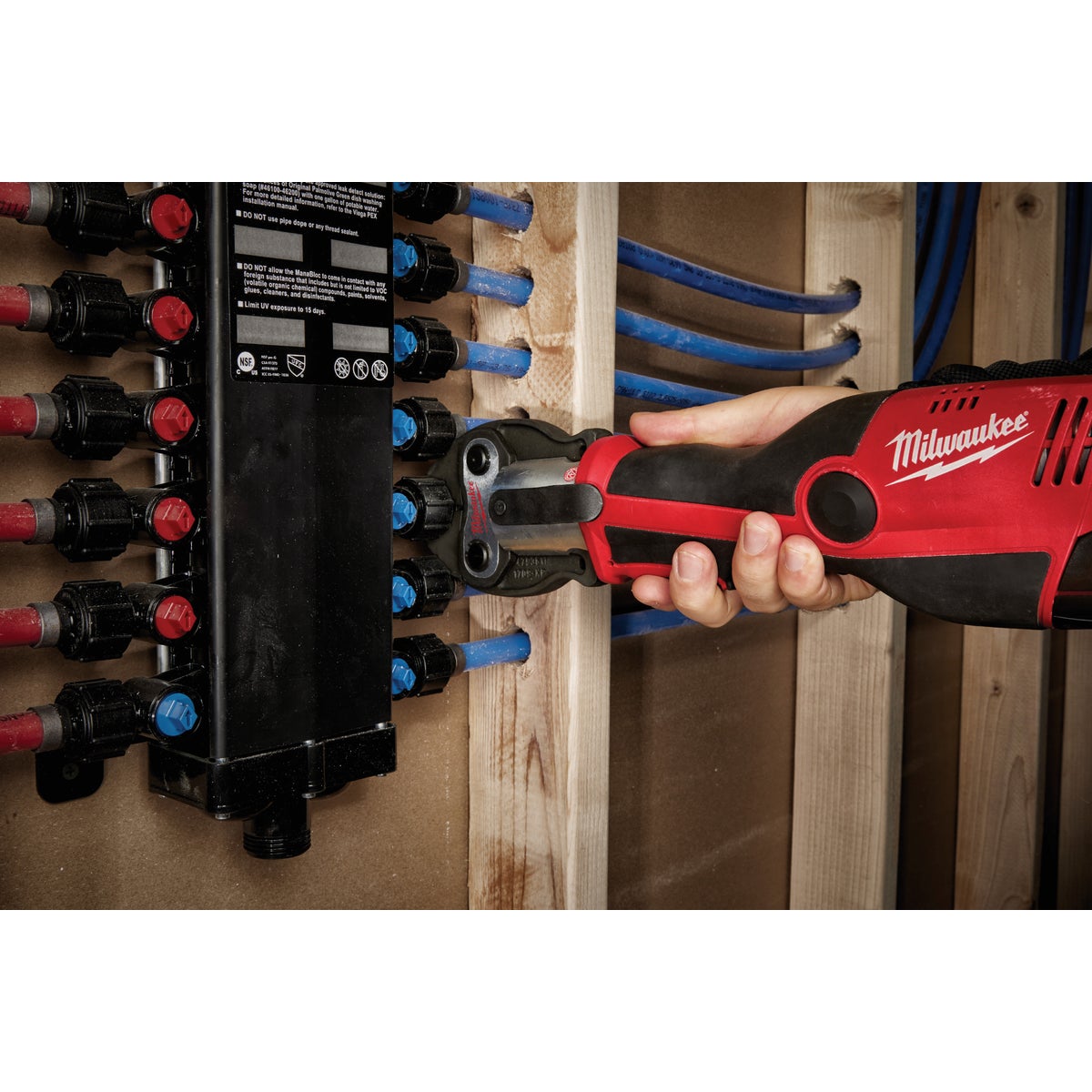 Milwaukee M12 Force Logic 1/2 In. PEX Cordless Press Tool Crimp Jaws