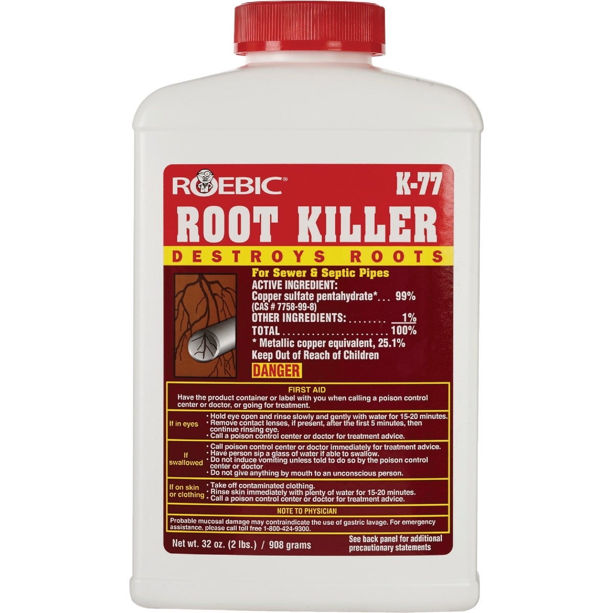 Roebic 2 Lb. Granules Root Killer