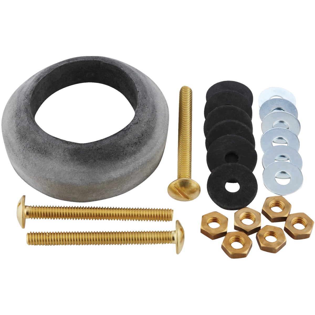 Do it Best 5/16 In. x 3 In. Brass, Sponge Rubber Tank Bolts