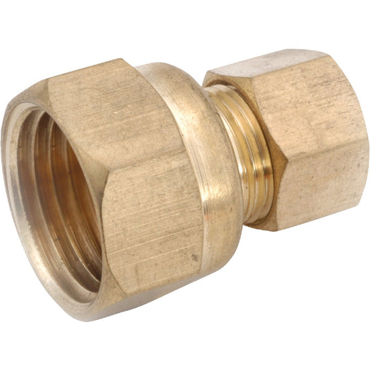 Anderson Metals 3/8 In. x 3/8 In. Brass Union Compression Adapter