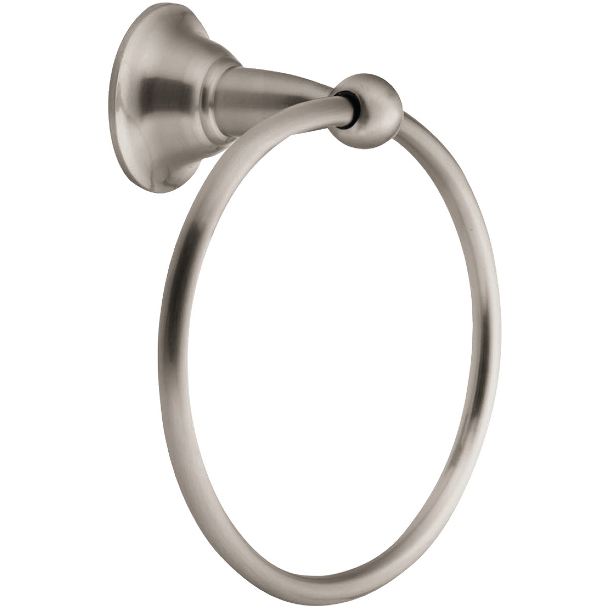 Moen Brushed Nickel 6 In. Towel Ring