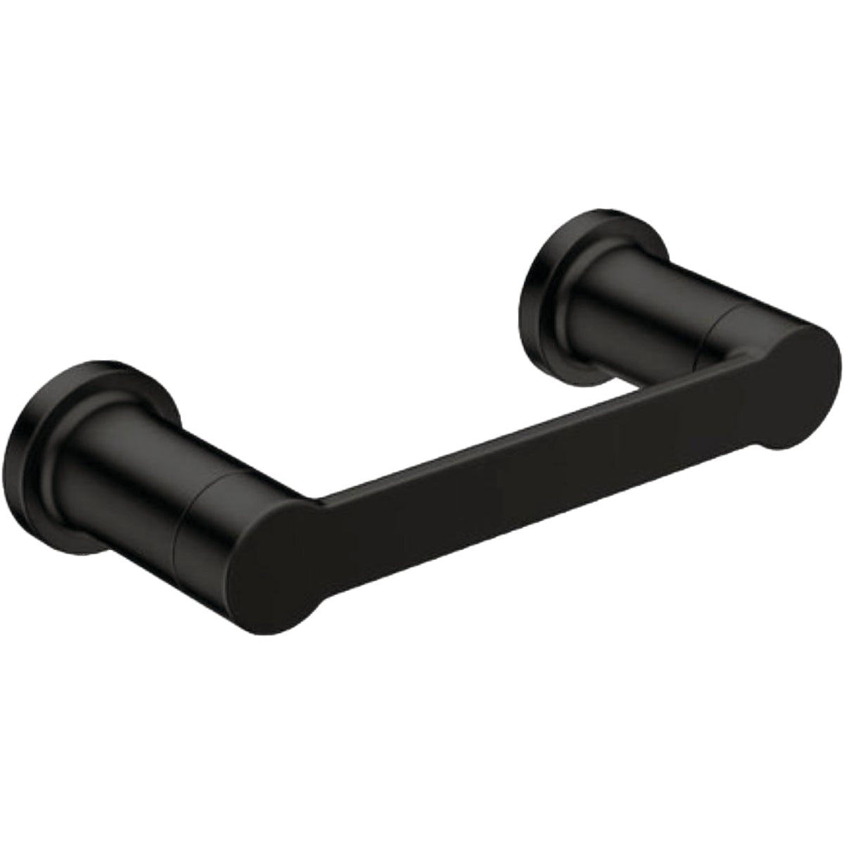 Moen Rinza Matte Black Wall Mount Toilet Paper Holder