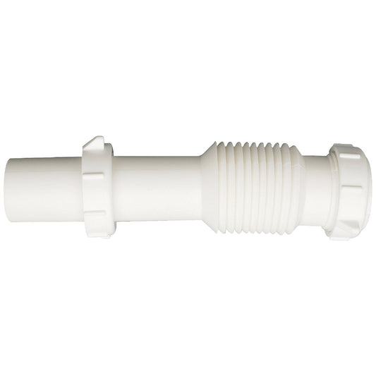 Do it 1-1/2 In. x 9 In. White Plastic Tailpiece