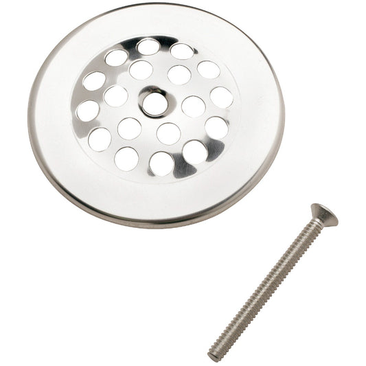 Do it 2 In. Dome Cover Tub Drain Strainer with Chrome Finish