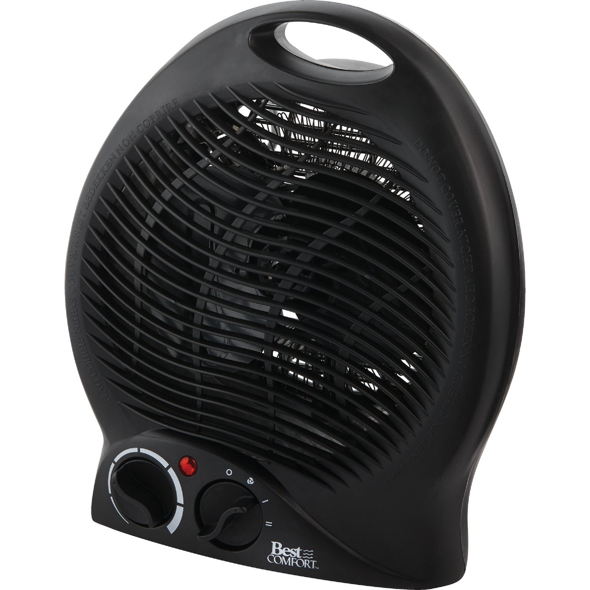 Best Comfort 1500-Watt 120-Volt Electric Space Heater, Black