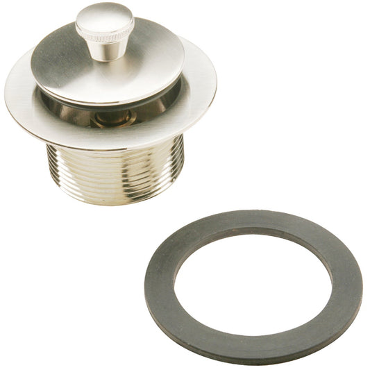 Do it Roller Ball Bathtub Drain Stopper Replacement Assembly with Brushed Nickel Finish