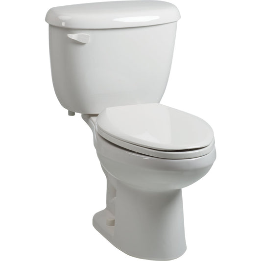 Briggs Altima White Elongated Bowl 1.6 GPF Toilet Express