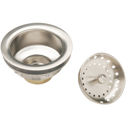 Do it Basket Strainer Assembly, Brushed Nickel