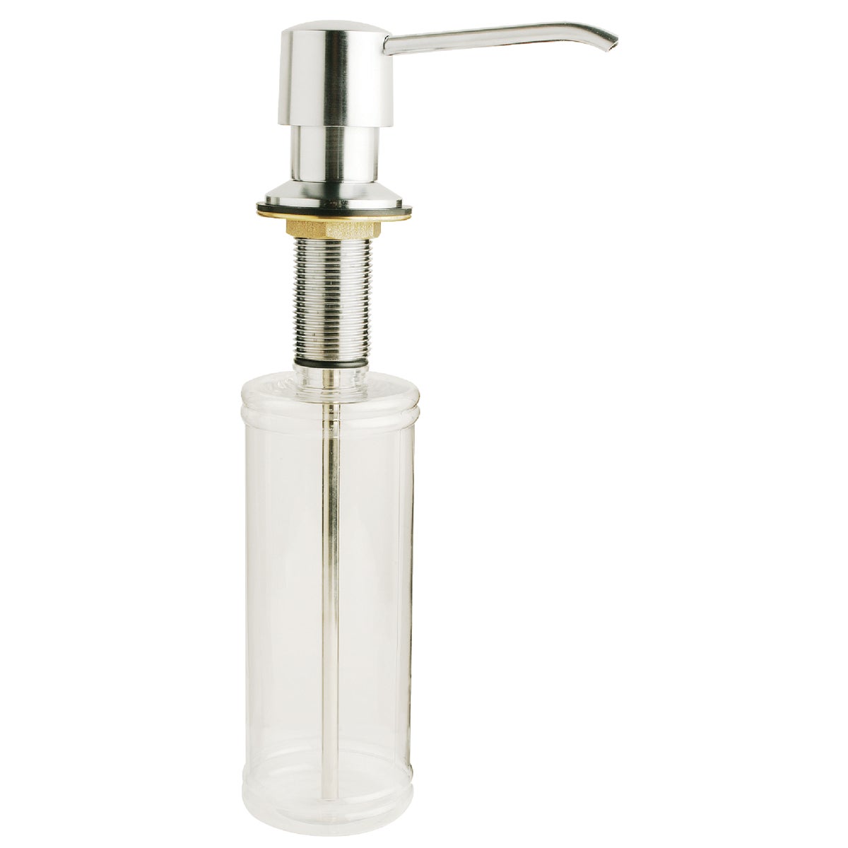 Do it Stainless Steel Clear Body Soap Dispenser