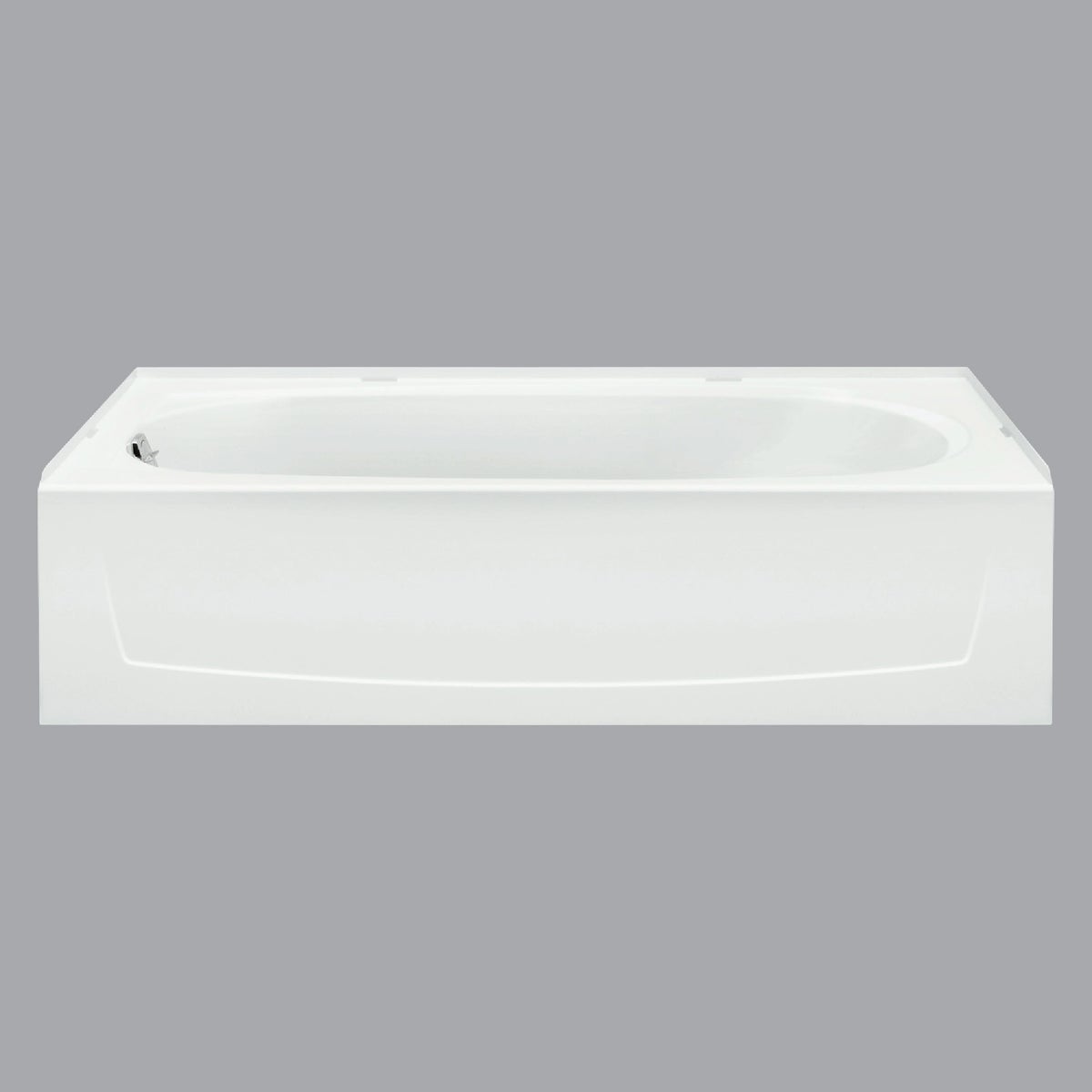 Sterling Performa 60 In. L x 29 In. W x 15 In. D Left Drain Bathtub in White