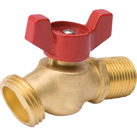 B & K ProLine Quartermaster Series 3/4 In. MIP X 3/4 Male Hose Thread No-Kink Hose Bibb