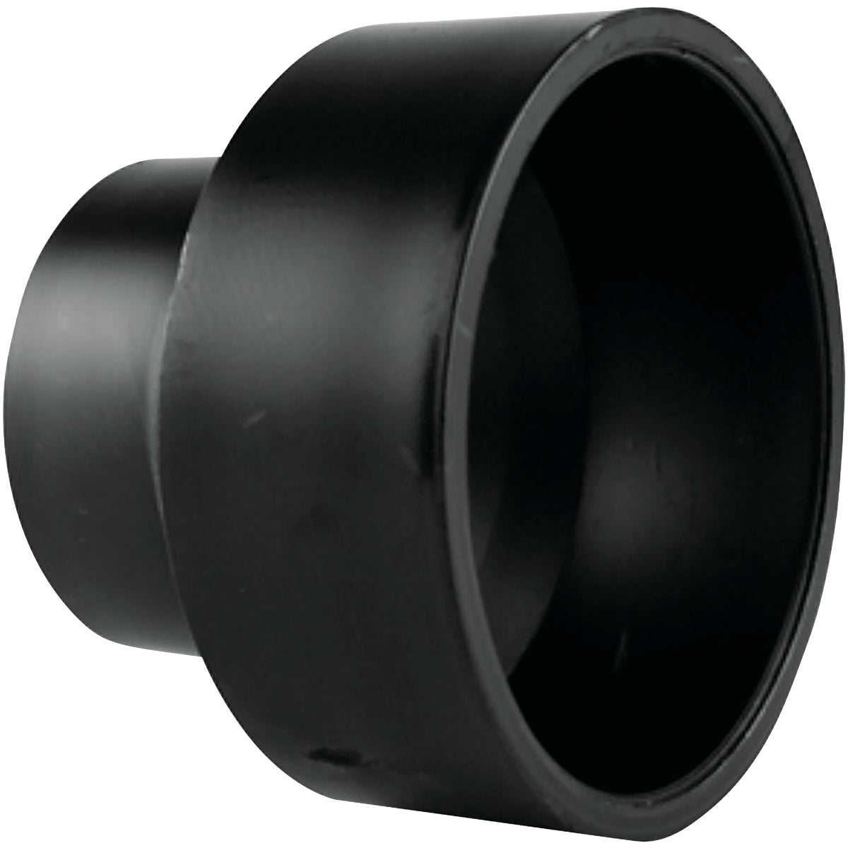 Charlotte Pipe 4 In. x 2 In. Hub x Hub Reducing ABS Coupling