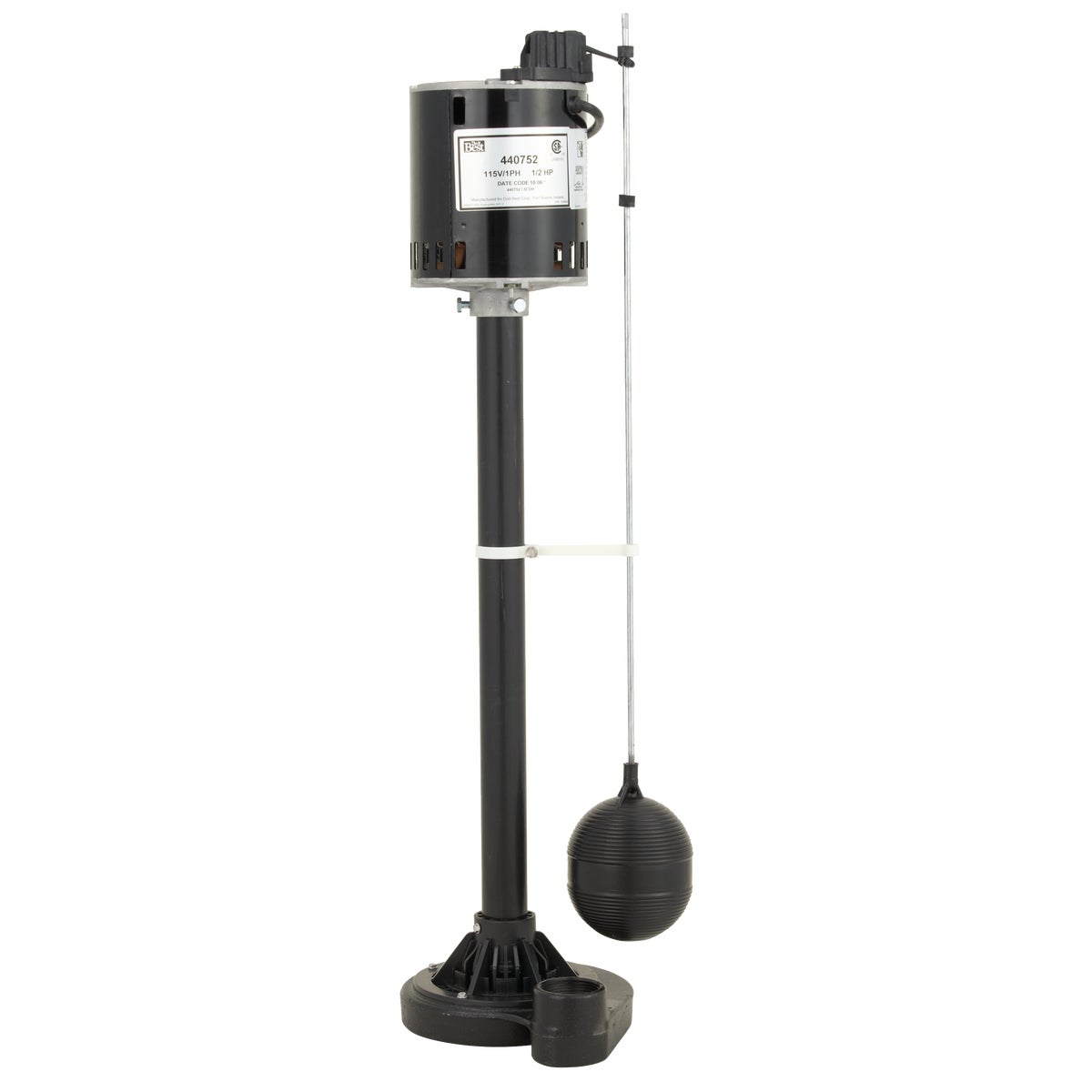 Do it Best 1/2 HP Cast Iron/Stainless Steel Pedestal Sump Pump