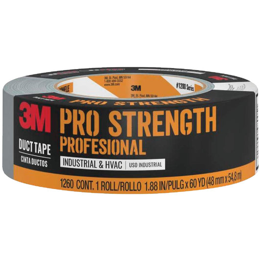 Scotch 1.88 In. x 60 Yd. Pro Strength Industrial & HVAC Duct Tape, Gray