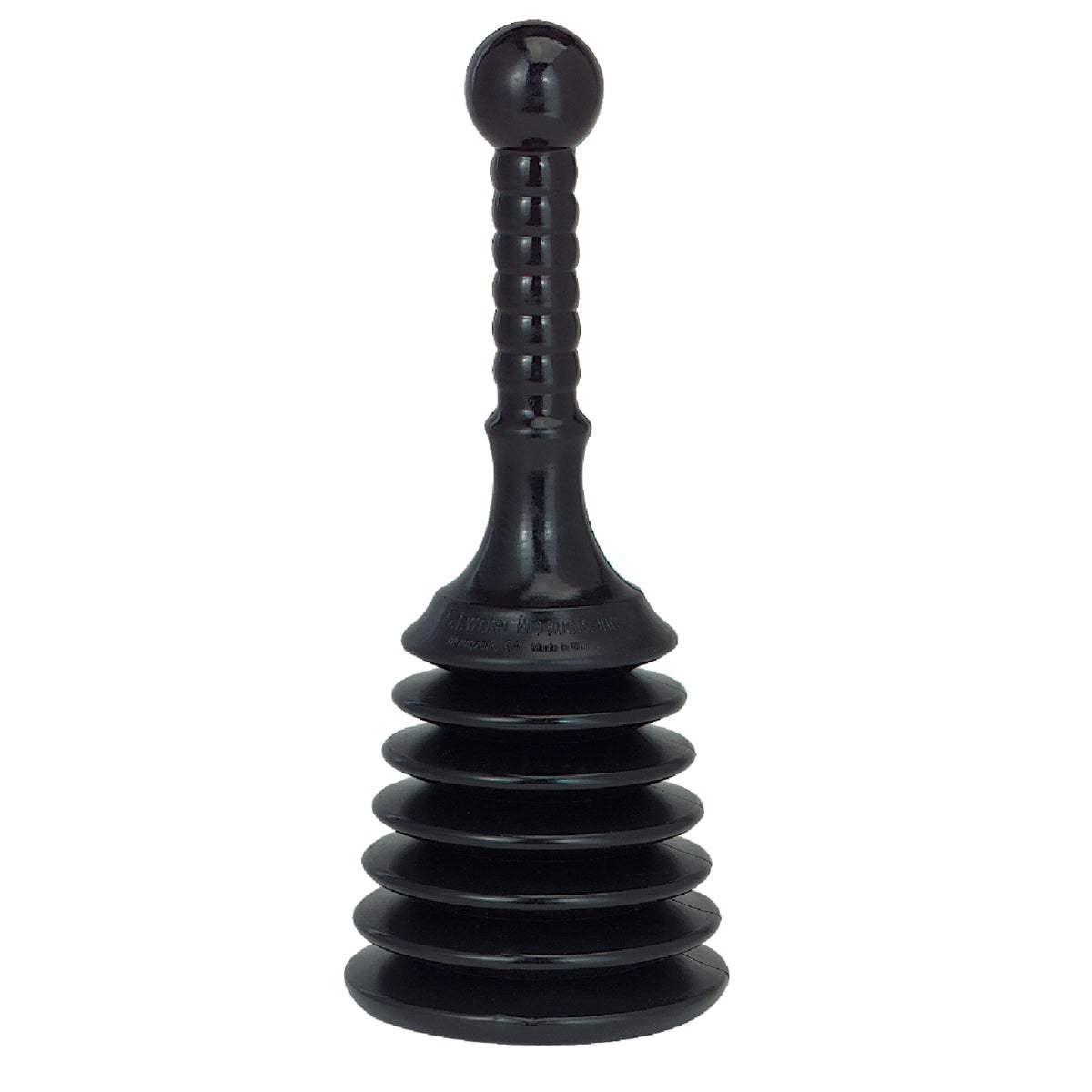 G. T. Water Master 10.9" x 4.8" Toilet Plunger