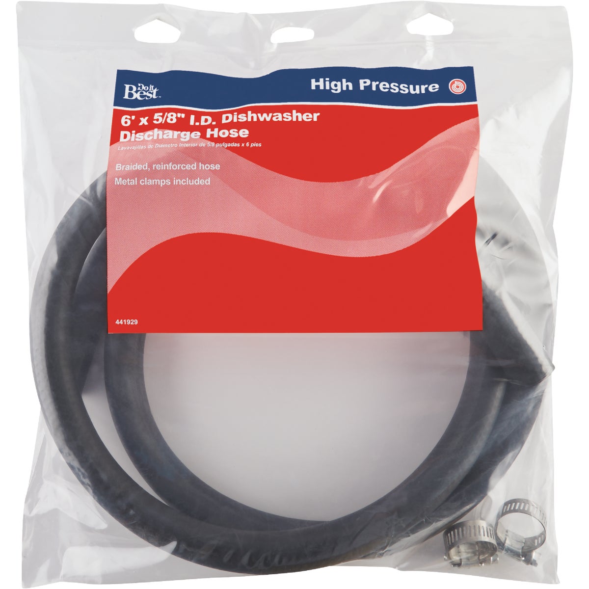 Do it 5/8 In. x 6 Ft. Dishwasher Drain Hose