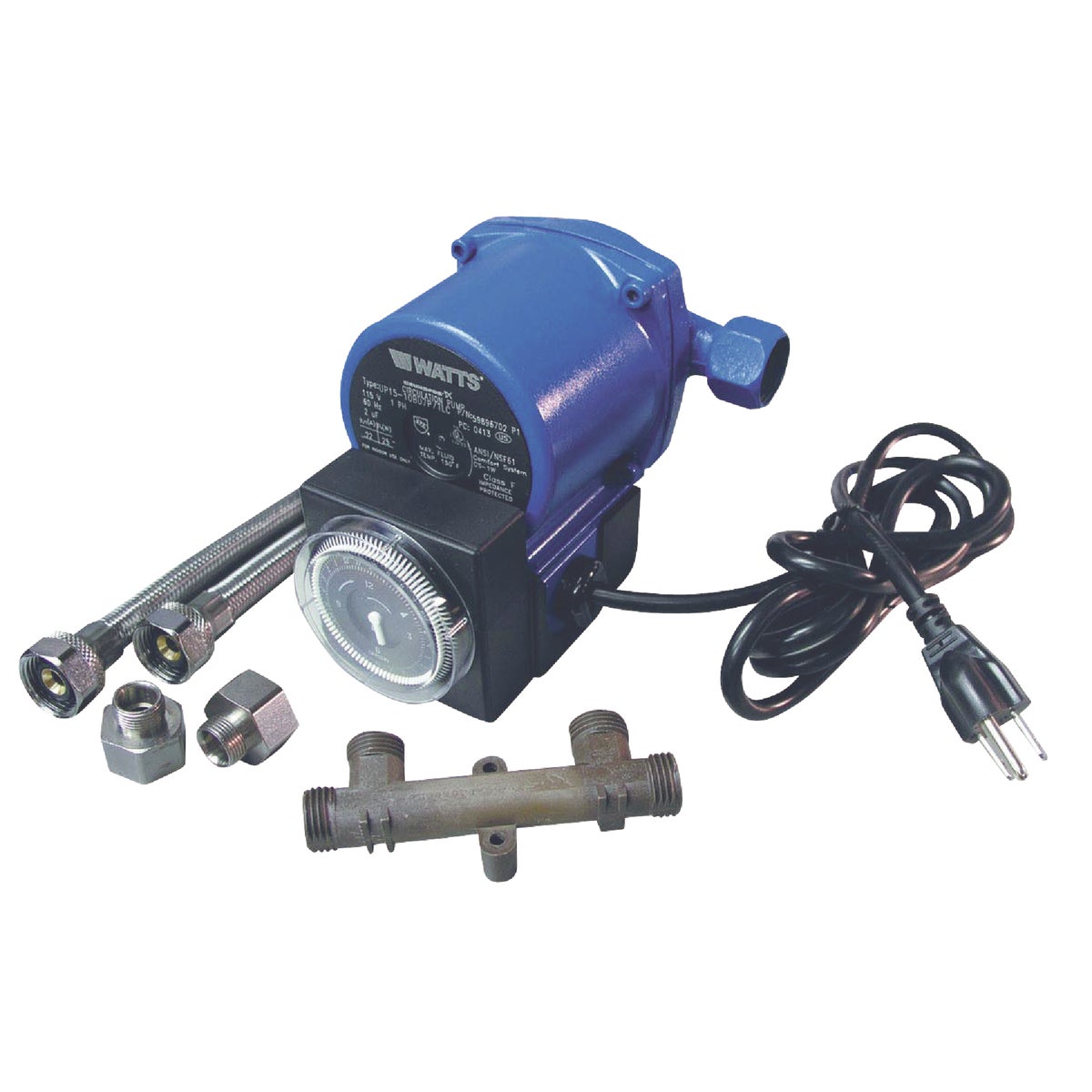 Watts Blue Hot Water Pump Recirculating System