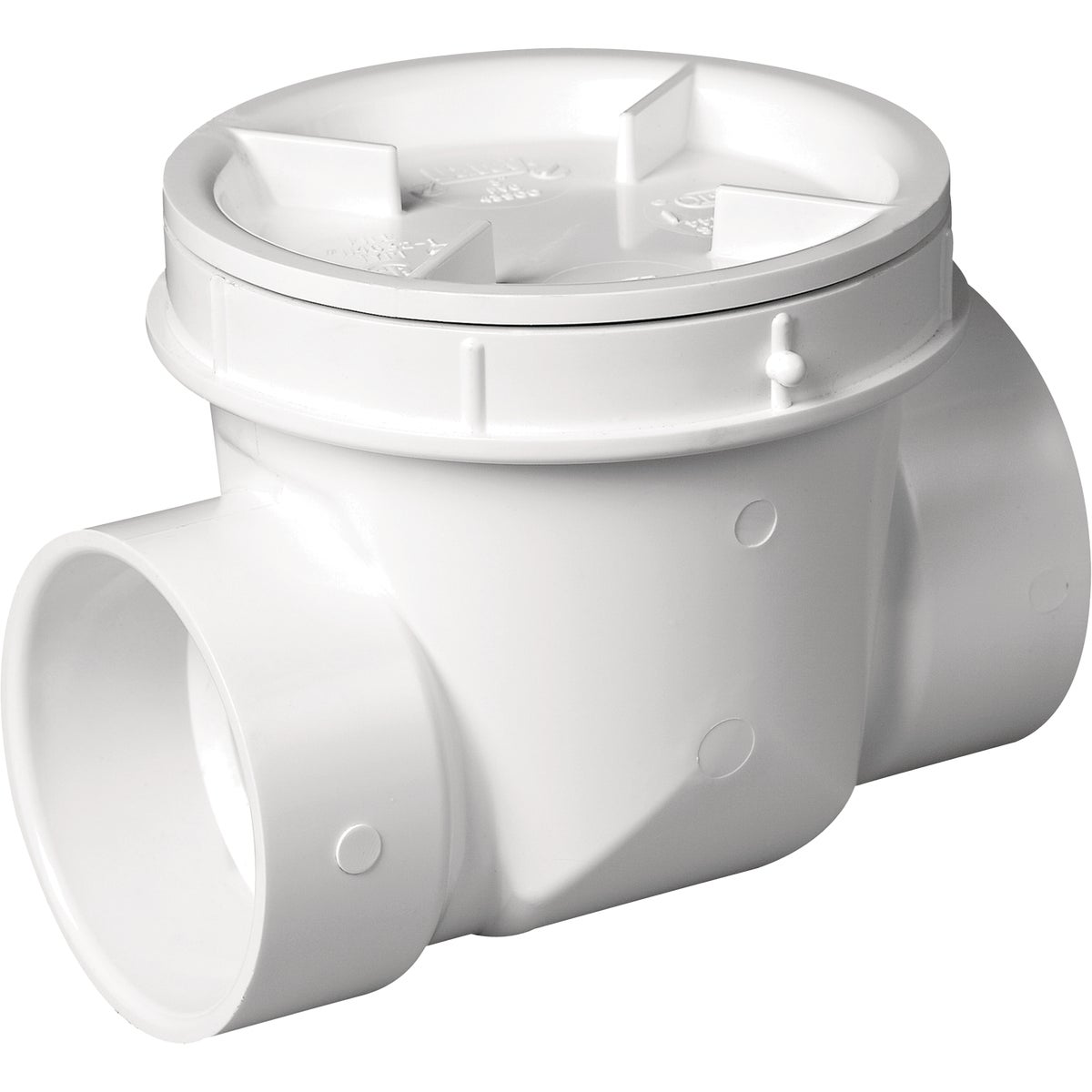 Oatey 3 In. PVC Backwater Valve