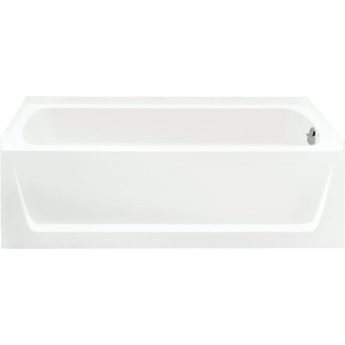 Sterling Ensemble 70012 Series 60 In. L X 32 In. W X 20 In. D Right Drain Bathtub in White