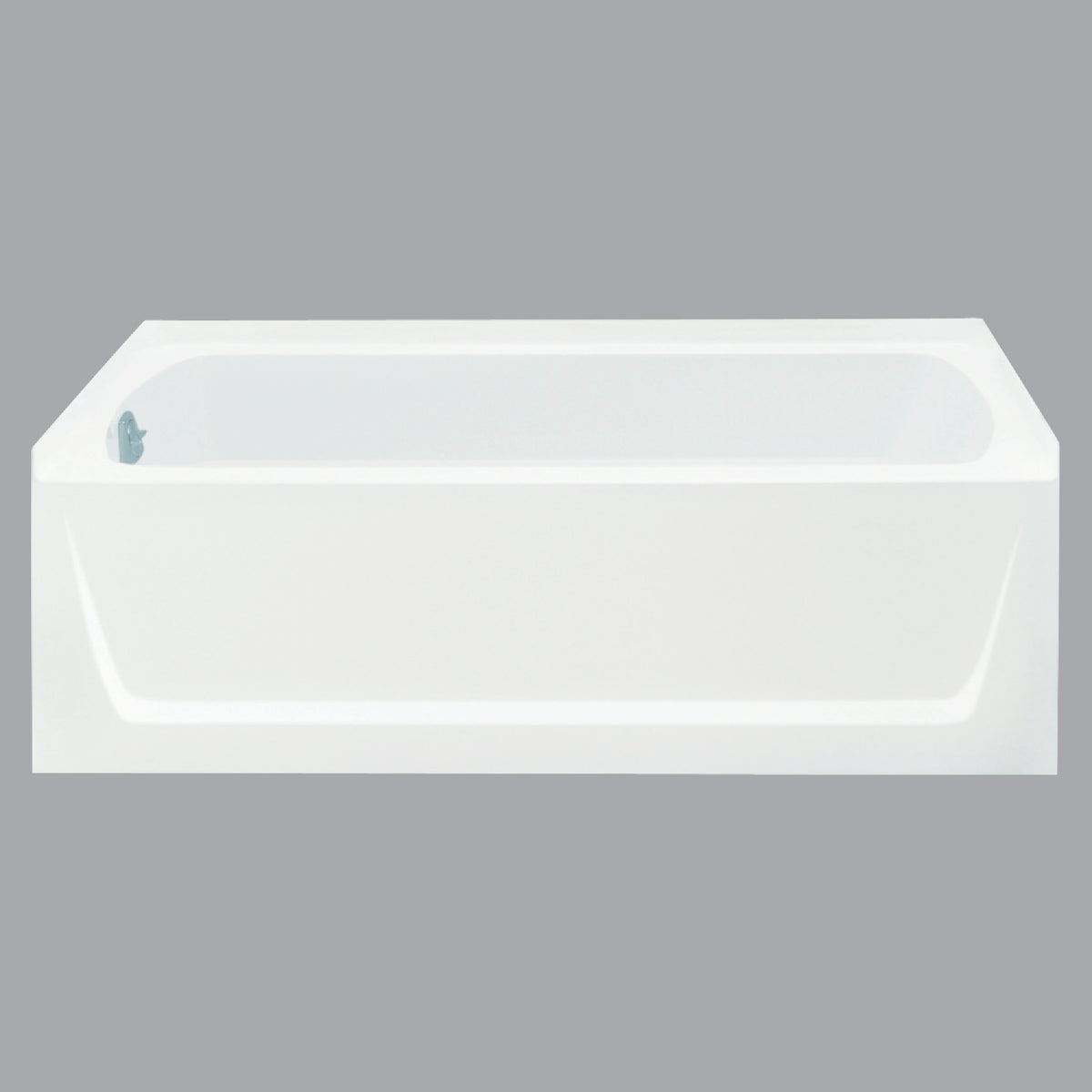 Sterling Ensemble 7112 Series 60 In. L X 32 In. W X 20 In. D Left Drain Bathtub in White