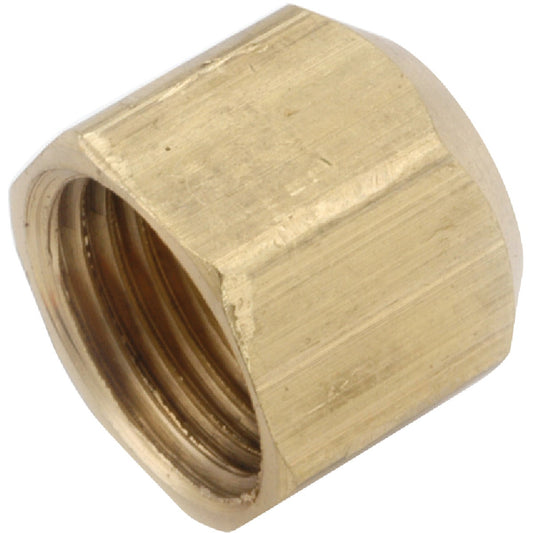 Anderson Metals 1/4 In. Brass Flare Cap