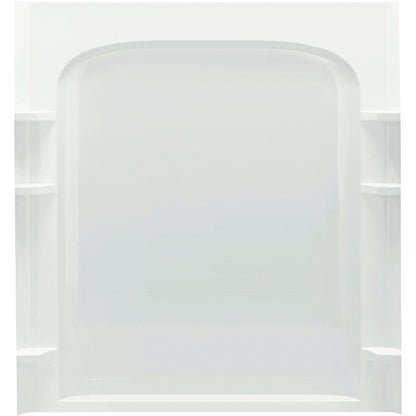 Sterling 60 In. W x 72-1/2 In. H White Vikrell Shower Back Wall