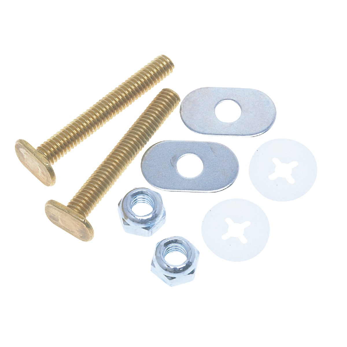 Do it 1/4 In. Brass Toilet Bolt Set