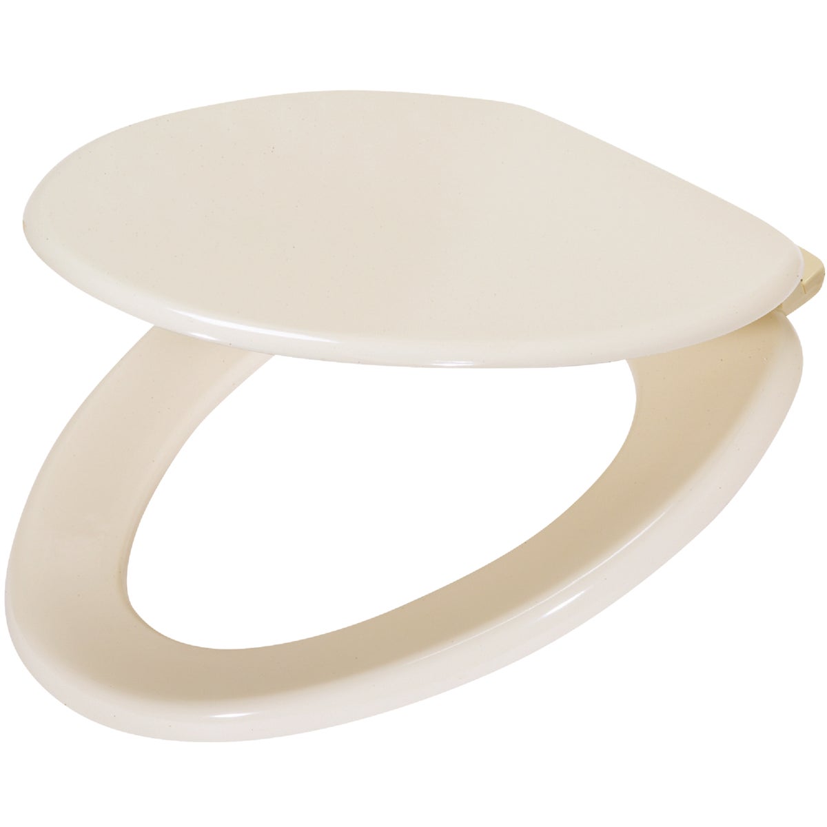 Home Impressions Elongated Closed Front Bone Wood Toilet Seat