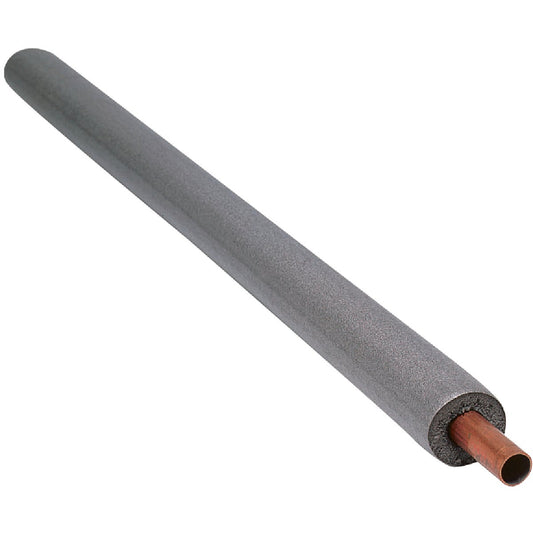 Tundra 1/2 In. Wall Semi-Slit Polyethylene Pipe Insulation Wrap, 1 In. x 6 Ft. Fits Pipe Size 1 In. Copper / 3/4 In. Iron