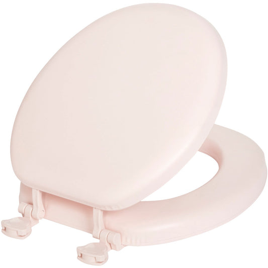 Mayfair Round Closed Front Premium Soft Tea Rose Toilet Seat