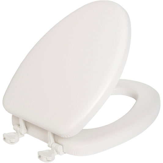 Mayfair by Bemis Elongated Closed Front Premium Soft White Toilet Seat