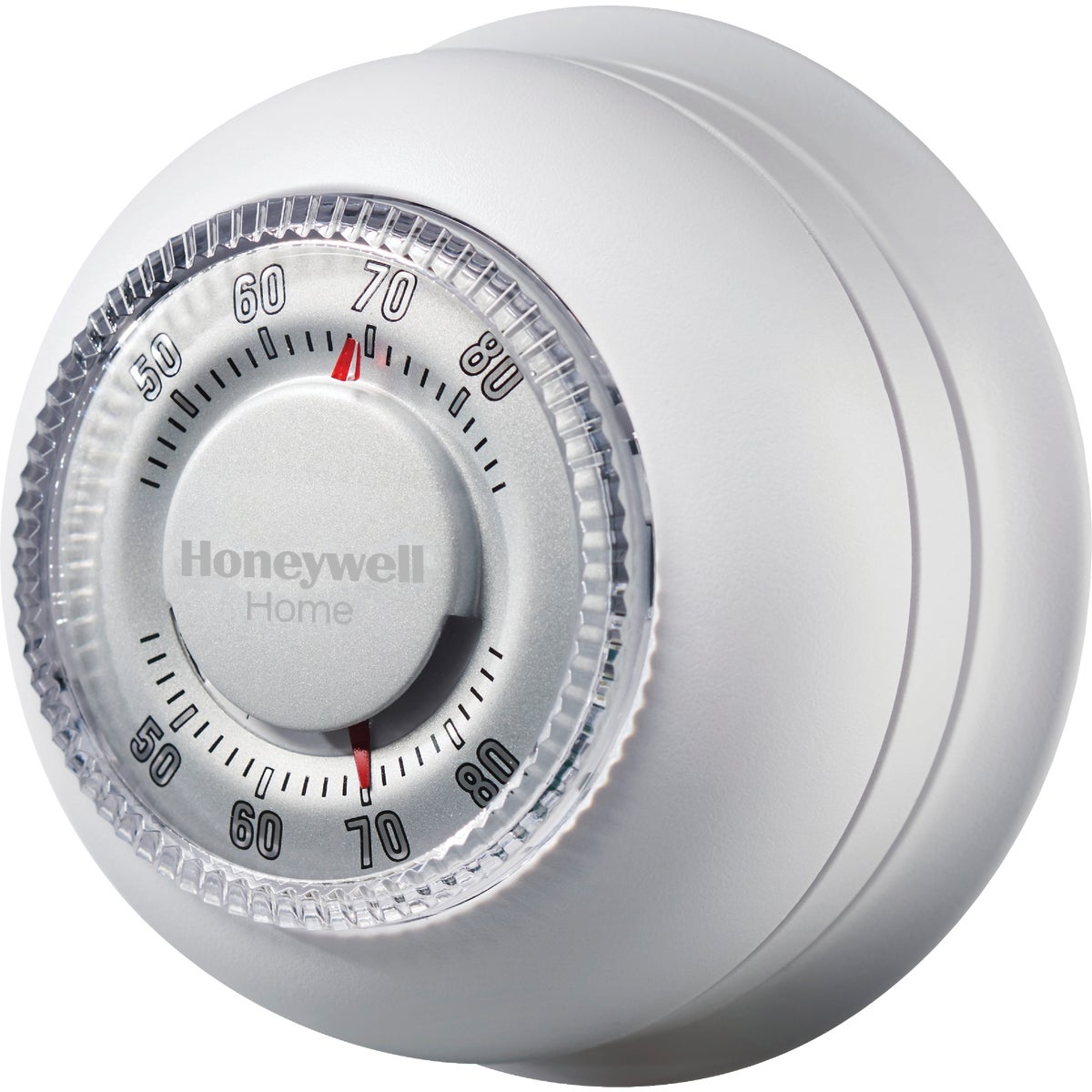 Honeywell Home Heat Only Off White Round Wall Thermostat