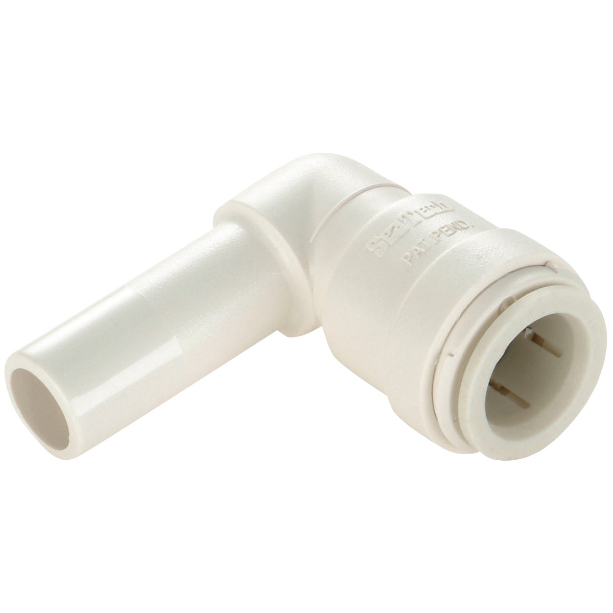 Watts 3/8 In. CTS 90 Deg. Quick Connect Stackable Plastic Elbow (1/4 Bend)