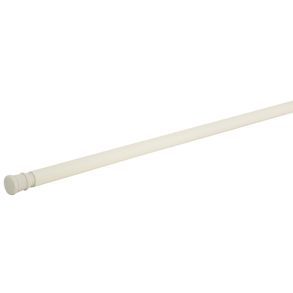 Zenith Zenna Home Straight 42 In. To 72 In. Adjustable Tension Shower Rod in Champaign