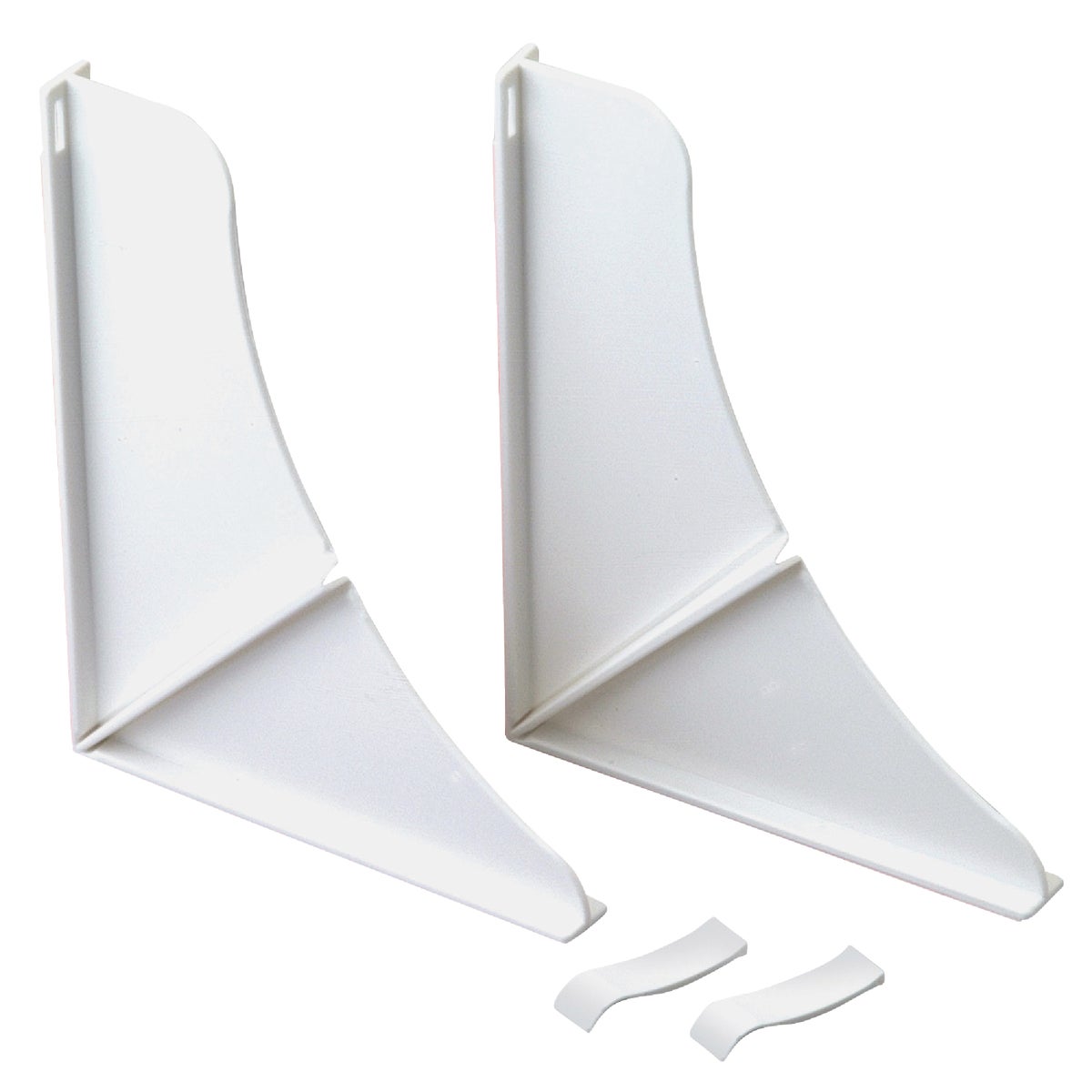 Peerless White Shower Splash Guard (2-Pack)