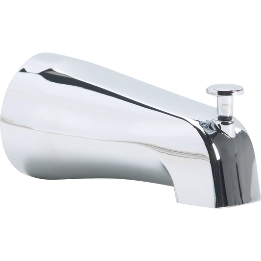 Kohler Genuine Parts 1/2 In. Chrome Bathtub Spout with Diverter