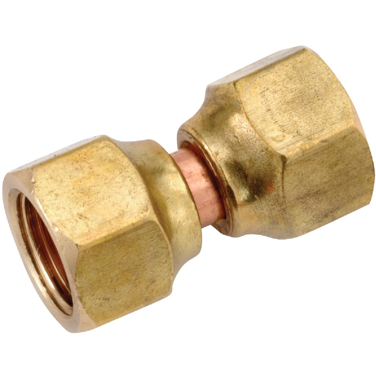 Anderson Metals 1/4 In. Brass Flare Swivel Union