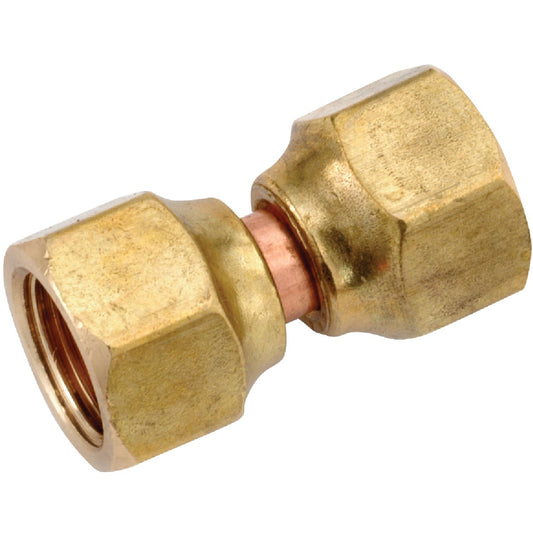 Anderson Metals 3/8 In. Brass Flare Swivel Union