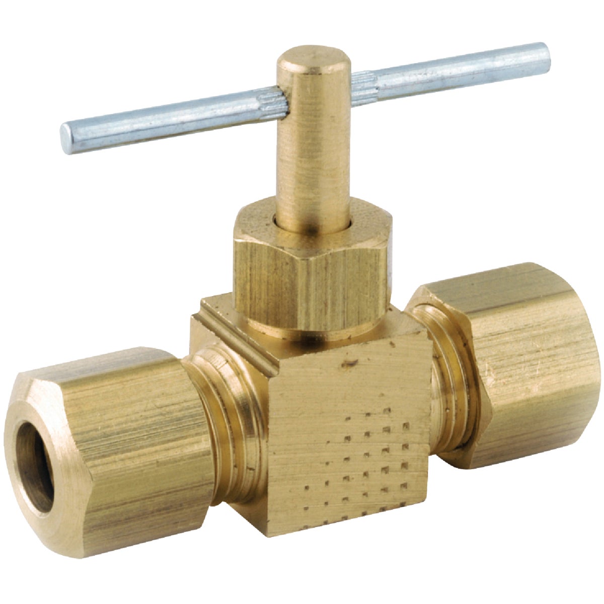 Anderson Metals 1/4 In. C x 1/4 In. C Brass Straight Needle Valve