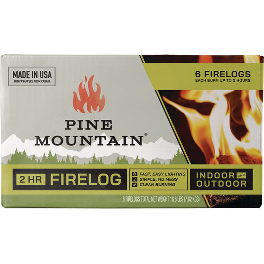 Pine Mountain Classic 2-Hour Fire Log