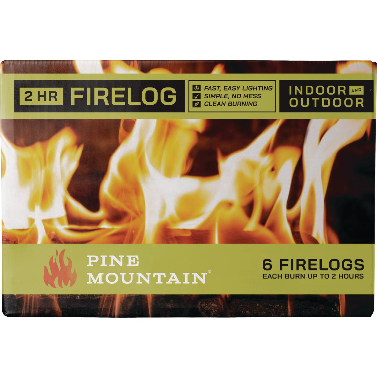 Pine Mountain Classic 2-Hour Fire Log